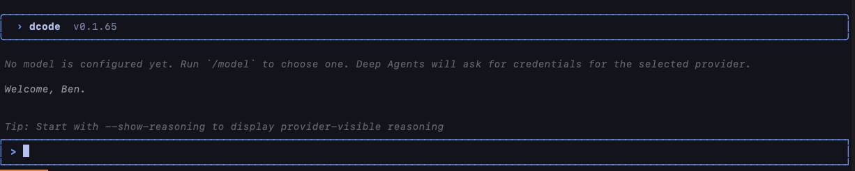 DeepAgents Dcode v0.1.65