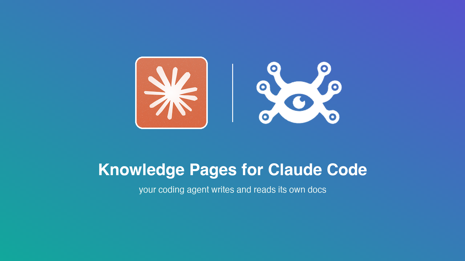 Knowledge Pages for coding agents: Claude Code surveys your repo, builds a self-healing wiki from its memory, and reads it before every task